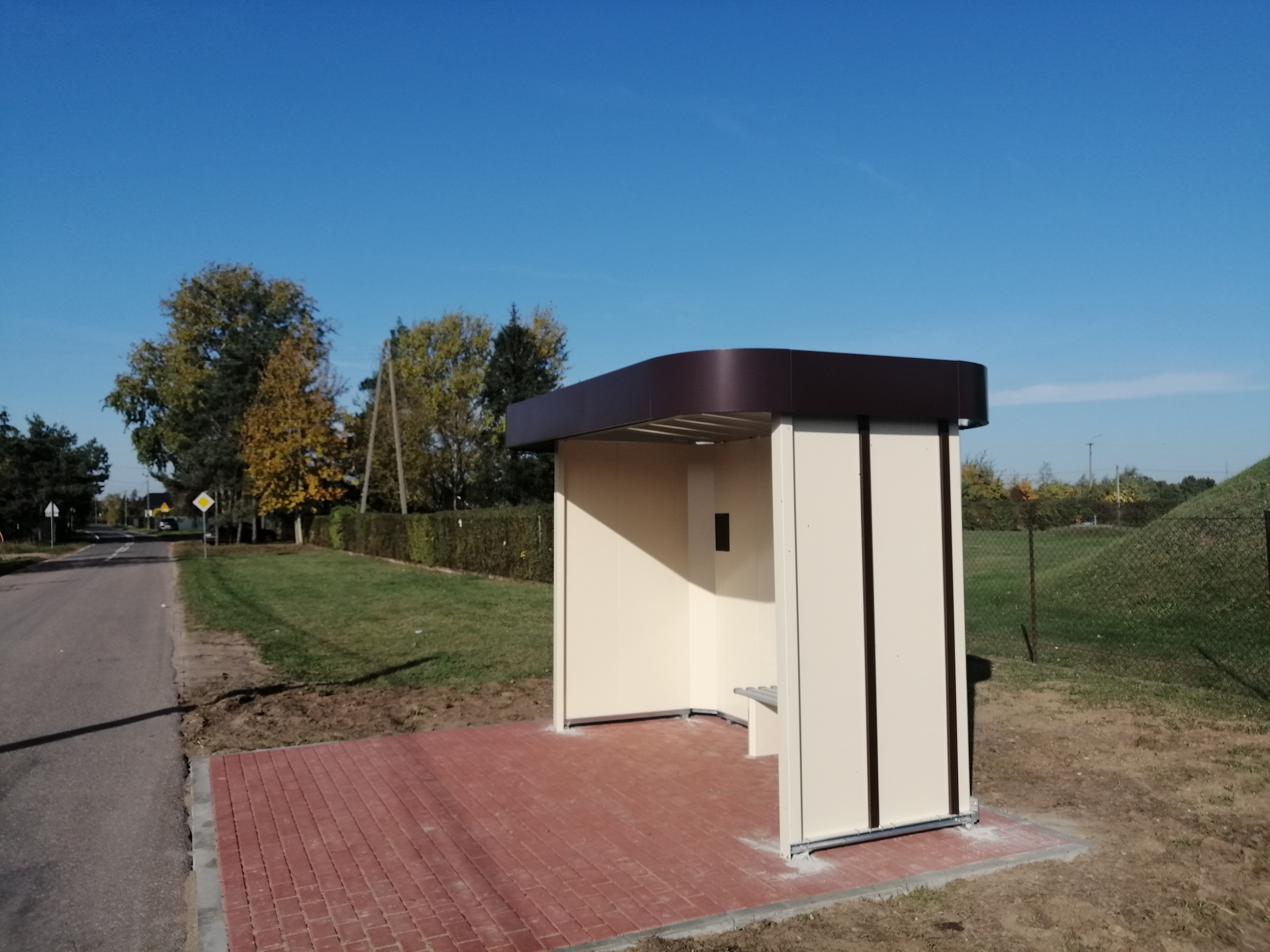 Nowe przystanki w miejscowości Święcienica i Jachranka